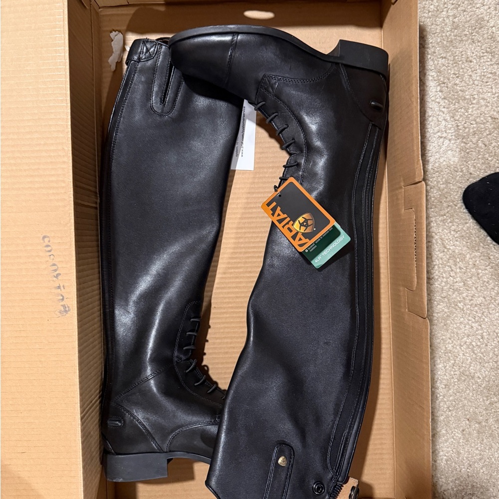 Ariat Womens Black Tall Riding Boots